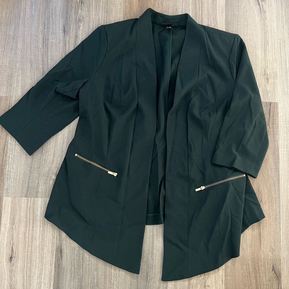 Dark Green Lane Bryant Blazer